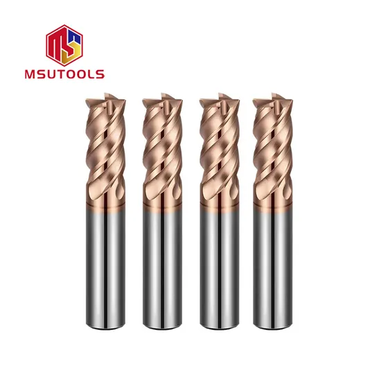 1/4 1/2 Fresa Carburo De Tungsteno Endmill HRC55 Endmill for Steel 55 HRC CNC Tungsten Carbide 1/8 3/16 3/4 HRC55 Flat End Mill